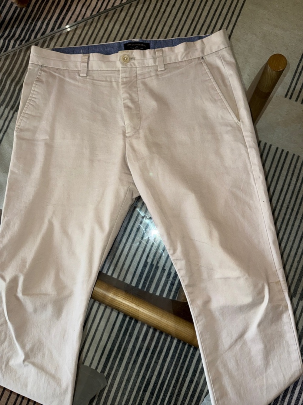 Banana Republic Light Pink Men's Chinos